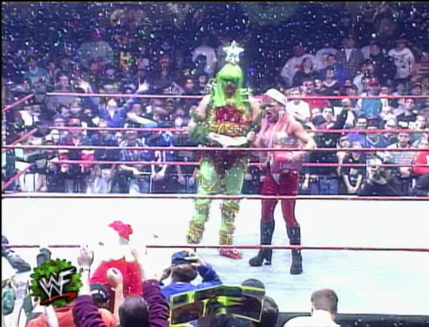 christmas creature wrestler